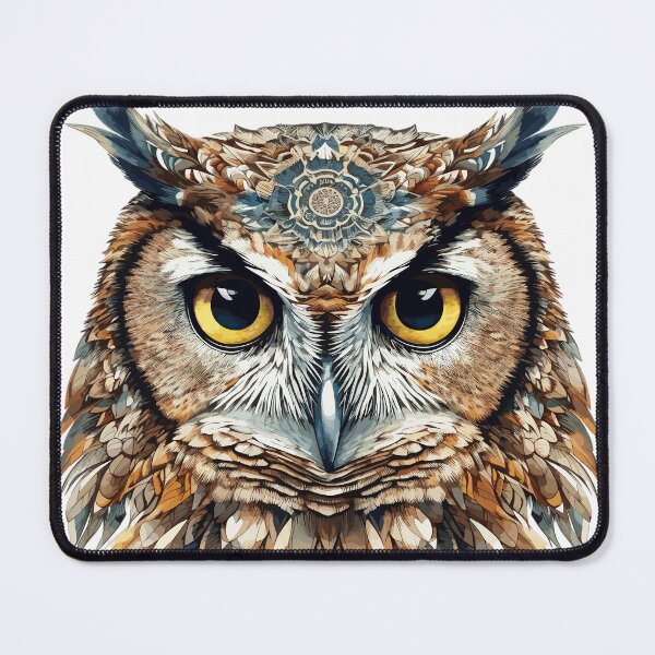 Item preview, Owl mandala designed and sold by RllngStudio.