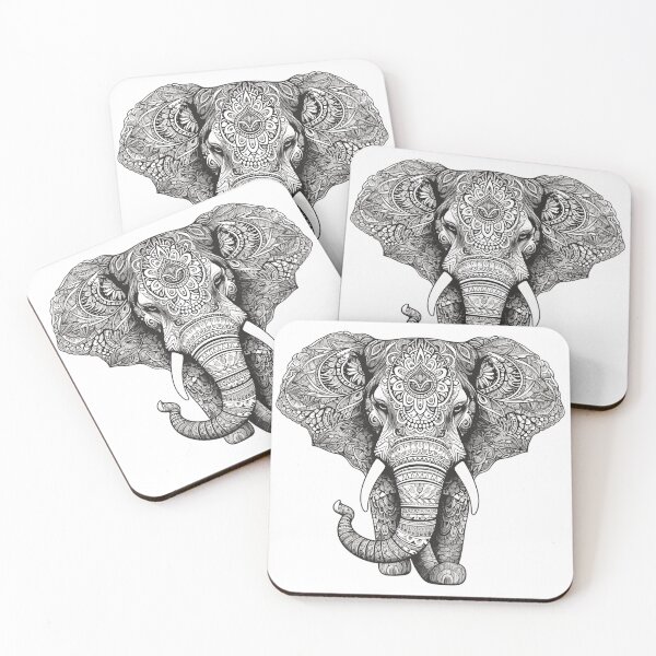 Item preview, Mandala elephant designed and sold by RllngStudio.