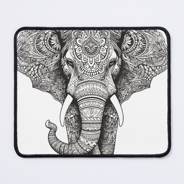 Item preview, Mandala elephant designed and sold by RllngStudio.