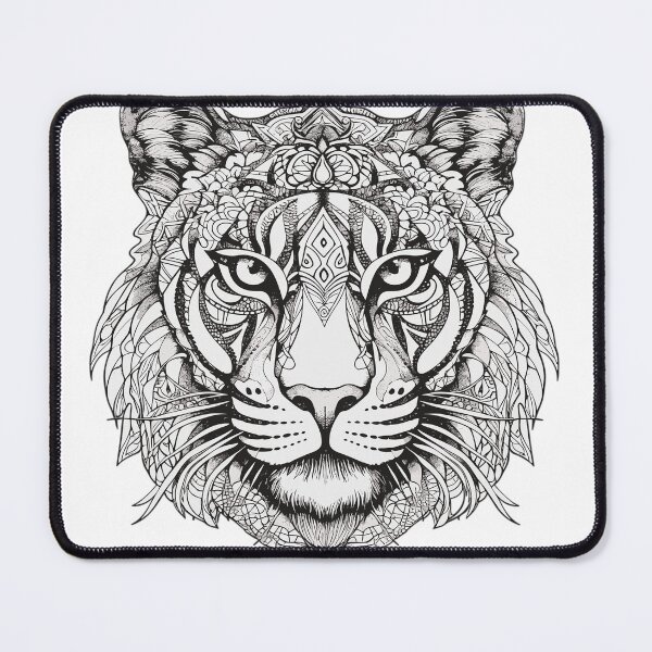 Item preview, Tiger mandala designed and sold by RllngStudio.