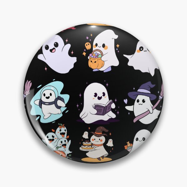 Item preview, Cute ghosts pattern designed and sold by Growthmind7.
