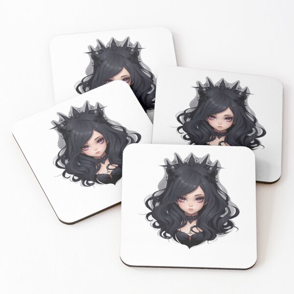 Item preview, Princess of Shadow Cute Girl Anime Illustration designed and sold by iladyclothing.
