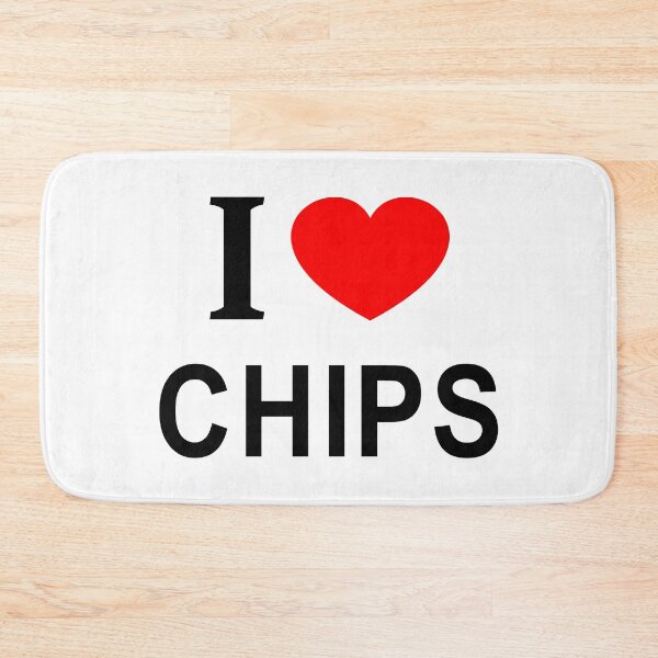 Item preview, I ❤️ CHIPS I LOVE CHIPS I HEART CHIPS designed and sold by usernamenaijan.