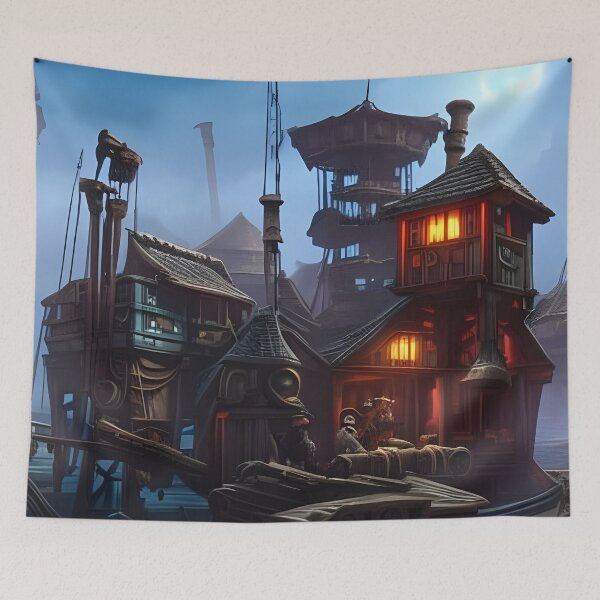 Item preview, The Odd Job's Hideout in Driftwood designed and sold by IrishBarbarian.