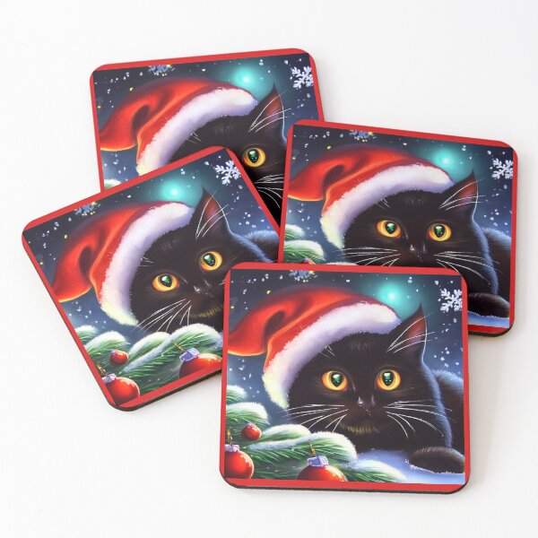 Item preview, Christmas Cat 1 designed and sold by CrankyOldDude.