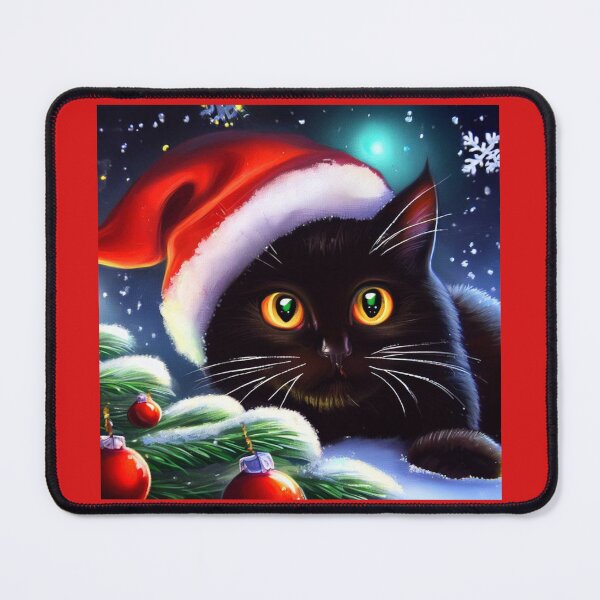Item preview, Christmas Cat 1 designed and sold by CrankyOldDude.