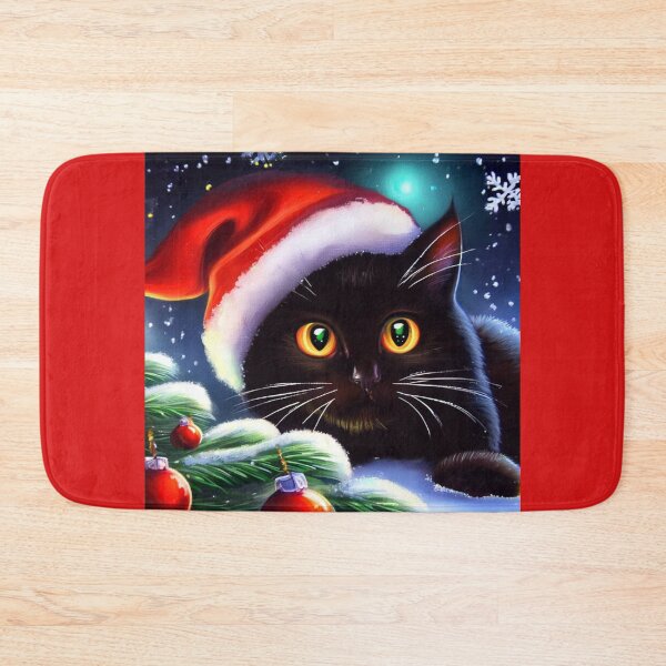 Item preview, Christmas Cat 1 designed and sold by CrankyOldDude.