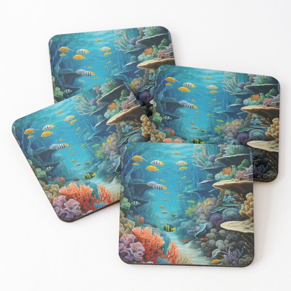 Item preview, Underwater World Painting  designed and sold by VisionDuke.