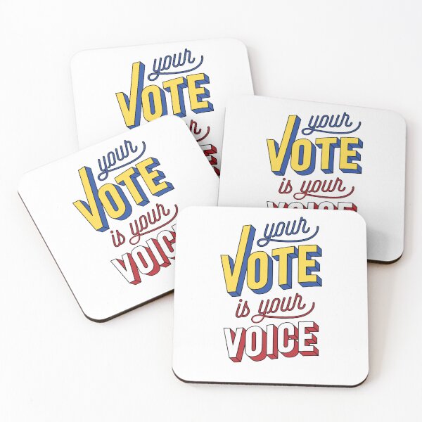 Item preview, Your vote is your voice designed and sold by Elegant Edge.
