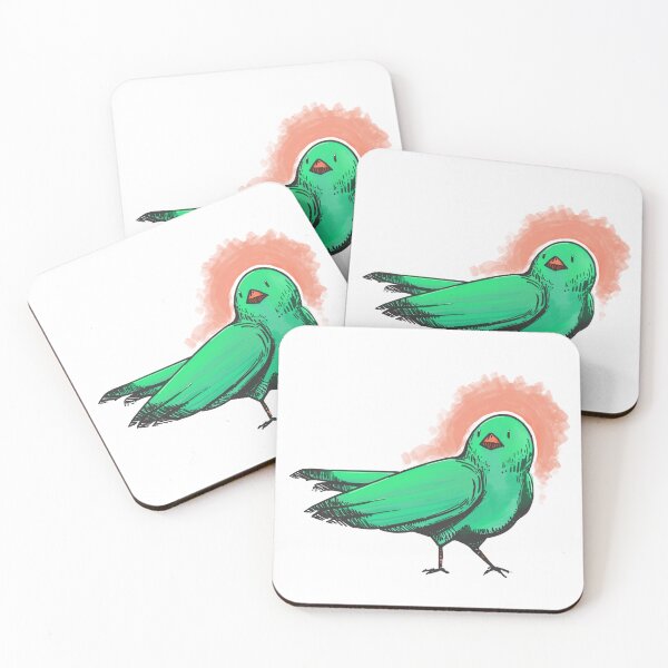 Item preview, Green Birdie designed and sold by 42Pattern.