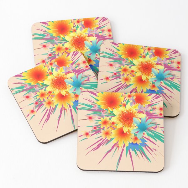 Item preview, Colorful flowers designed and sold by Photopat.