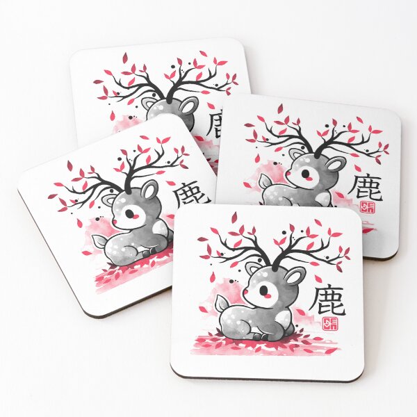 Item preview, Japanese deer in autumn designed and sold by NemiMakeit.