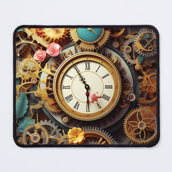 Item preview, Clocks: Imaginative background of timelessness designed and sold by Jackflash2023.