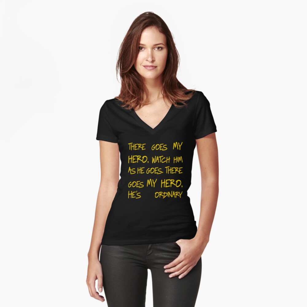 Foo Fighters - My Hero Lyrics Essential T-Shirt for Sale by  AspectsOfDreams