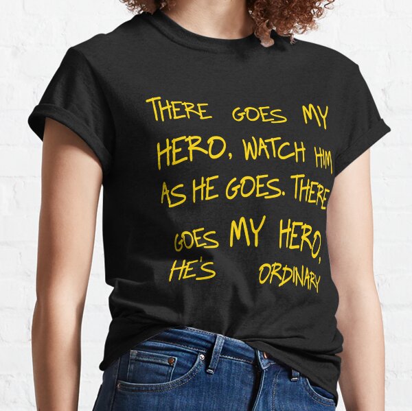 Foo Fighters - My Hero Lyrics | Essential T-Shirt