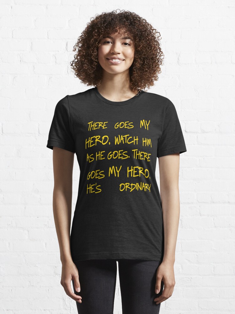 Foo Fighters - My Hero Lyrics | Essential T-Shirt