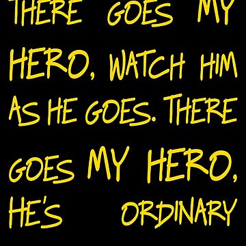 Foo Fighters - My Hero (Lyrics for Desktop) 