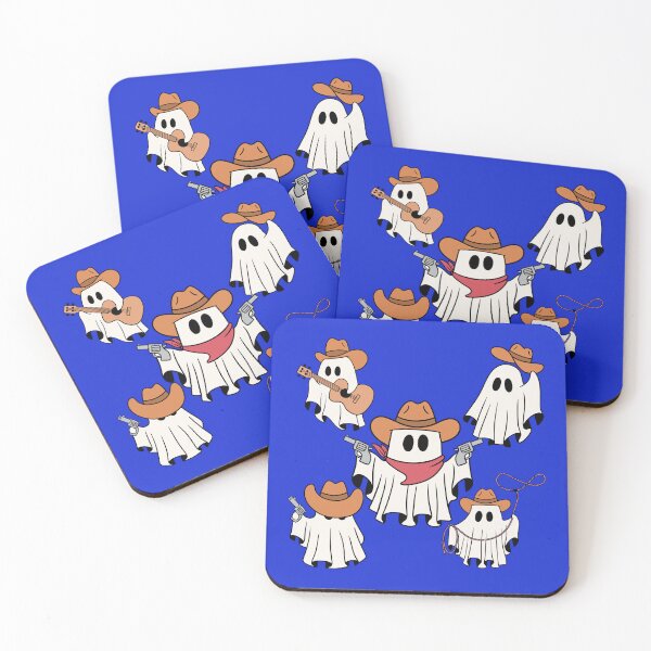 Item preview, Funny cute ghost cowboy designed and sold by StarDan.