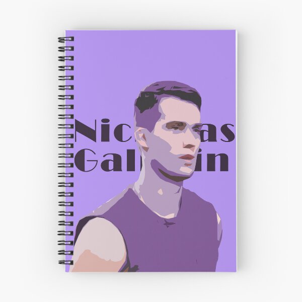 Item preview, Nicholas Galitzine Purple Illustration designed and sold by ABHI-ART.