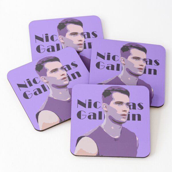 Item preview, Nicholas Galitzine Purple Illustration designed and sold by ABHI-ART.