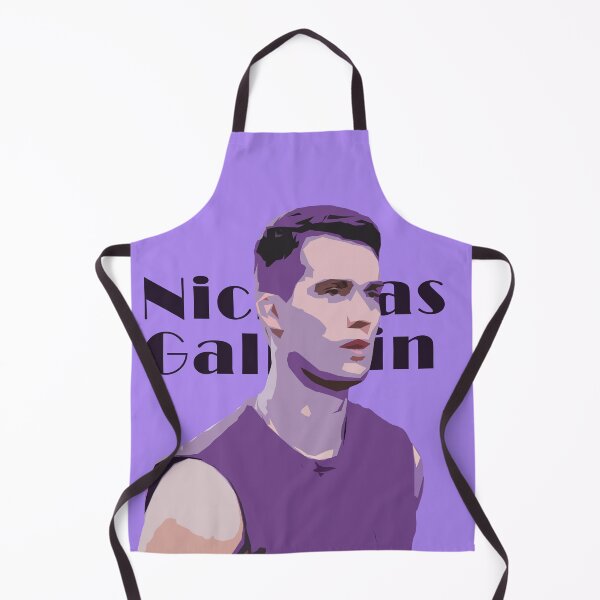 Item preview, Nicholas Galitzine Purple Illustration designed and sold by ABHI-ART.