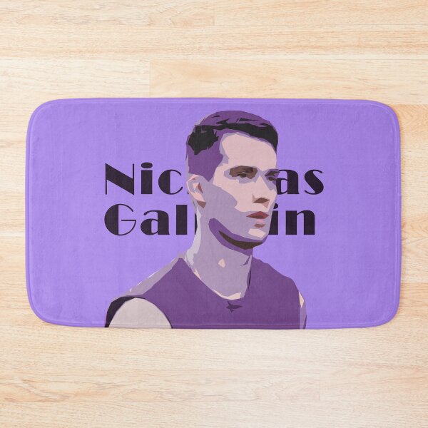 Item preview, Nicholas Galitzine Purple Illustration designed and sold by ABHI-ART.