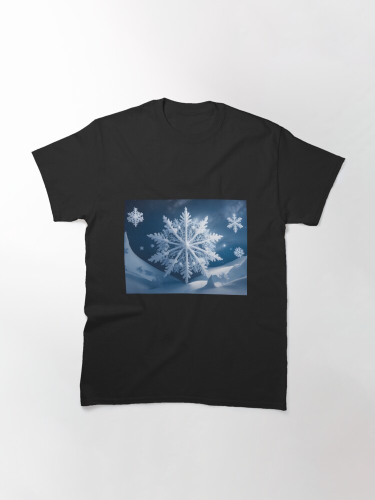 Discover The Christmas snowflake Classic T-Shirt