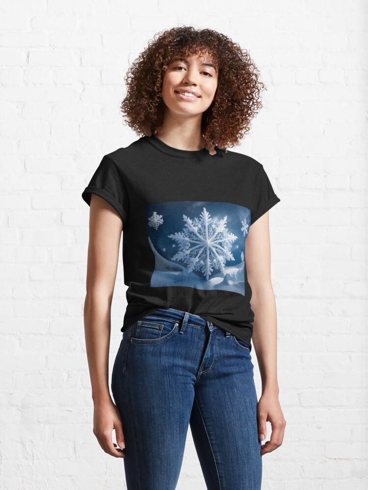 Disover The Christmas snowflake Classic T-Shirt