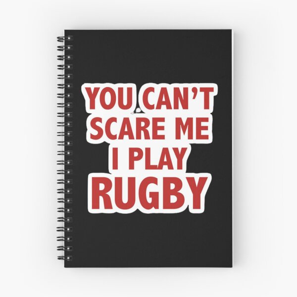 Item preview, You cant scare me I play rugby designed and sold by okbruhh.