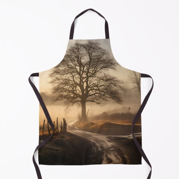 Item preview, Foggy countryside morning print designed and sold by dcrc.