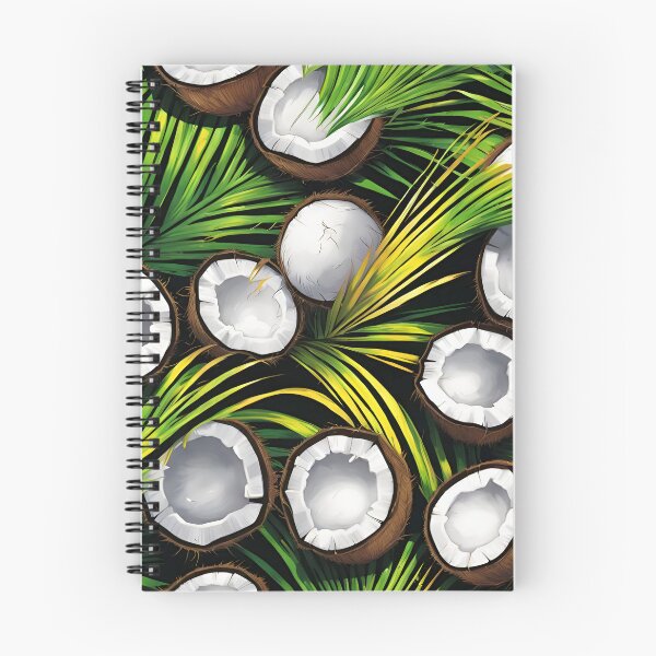 Item preview, Coconuts and Leaves Pattern designed and sold by SeamCraft.