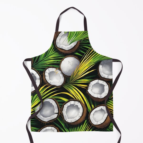 Item preview, Coconuts and Leaves Pattern designed and sold by SeamCraft.
