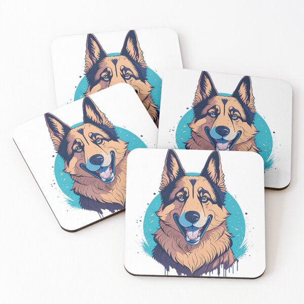 Item preview, Lovely German Shepherd Dog artwork Classic T-Shirt designed and sold by tharaka-merch.
