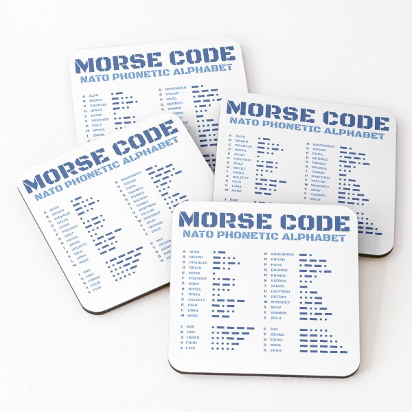 Item preview, Morse Code and Phonetic Alphabet designed and sold by AnnSign.