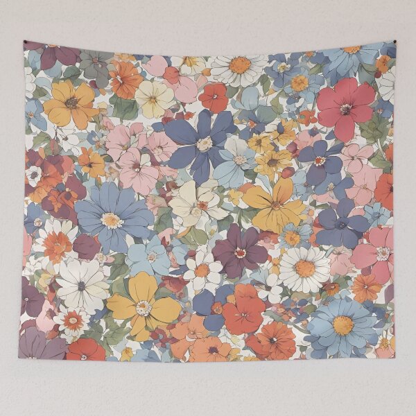 Item preview, Colorful Flower Design designed and sold by SeamCraft.