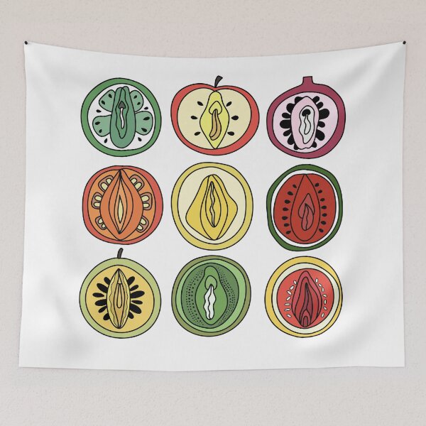 Item preview, Sliced Feminine Fruit. fruity gift ideas, feminine gift idea, Fruity Art Print, Fruity wall decor, Summer Refresh, Signed Art Print designed and sold by artsyaman1.