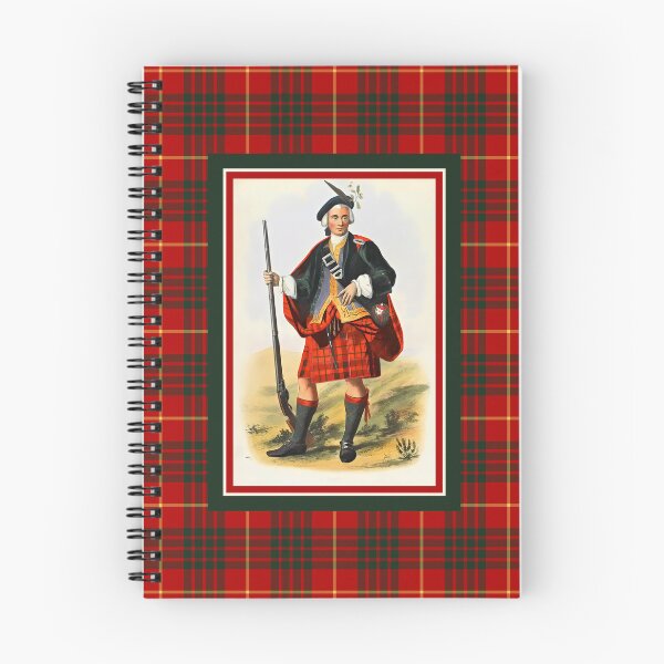 Item preview, Clan Cameron Vintage Portrait Tartan Border designed and sold by plaidwerx.