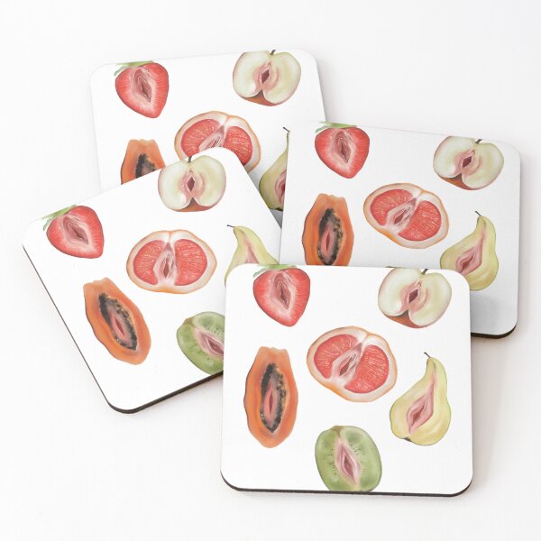 Item preview, Sliced Feminine Fruit. fruity gift ideas, feminine gift idea, Fruity Art Print, Fruity wall decor, Summer Refresh, Signed Art Print designed and sold by artsyaman1.