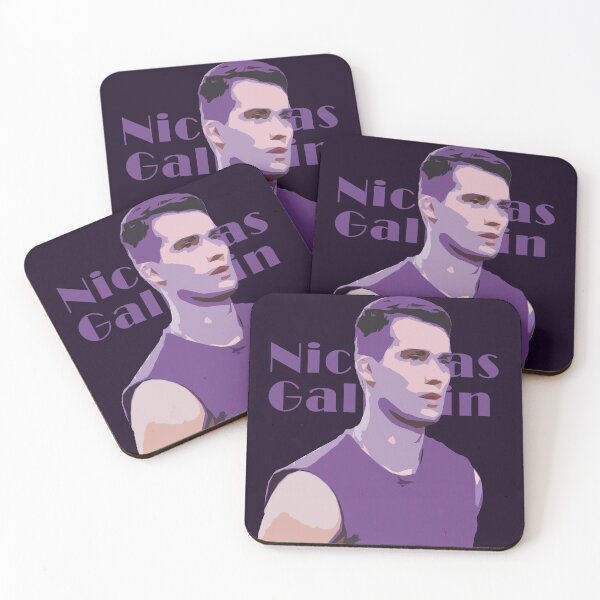 Item preview, Nicholas Galitzine Purple Illustration Art designed and sold by ABHI-ART.