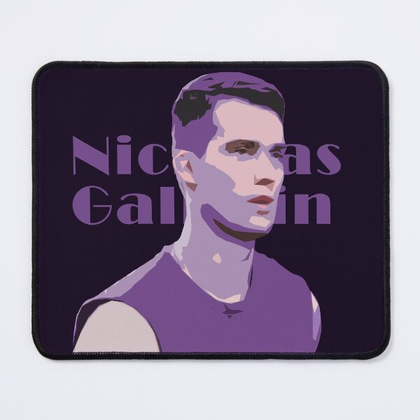 Item preview, Nicholas Galitzine Purple Illustration Art designed and sold by ABHI-ART.