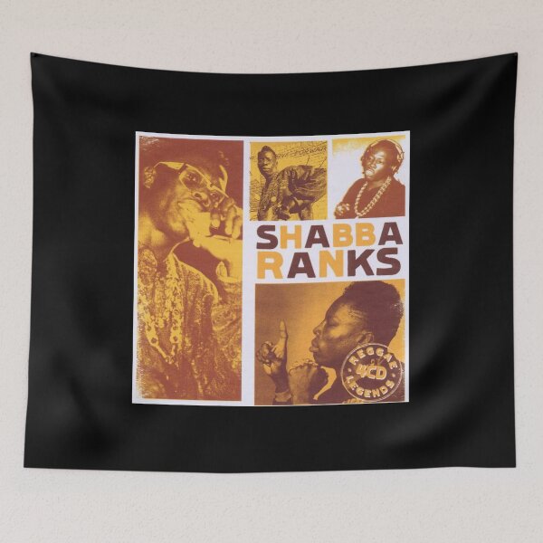 Item preview, Shabba Ranks Reggae Legend Singer designed and sold by ChaiyoNamwong.