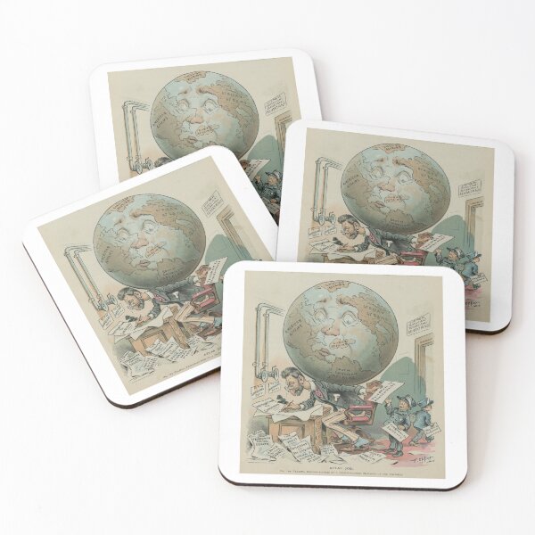 Item preview, Political cartoon puck magazin, Keppler designed and sold by Mirksaz-designs.