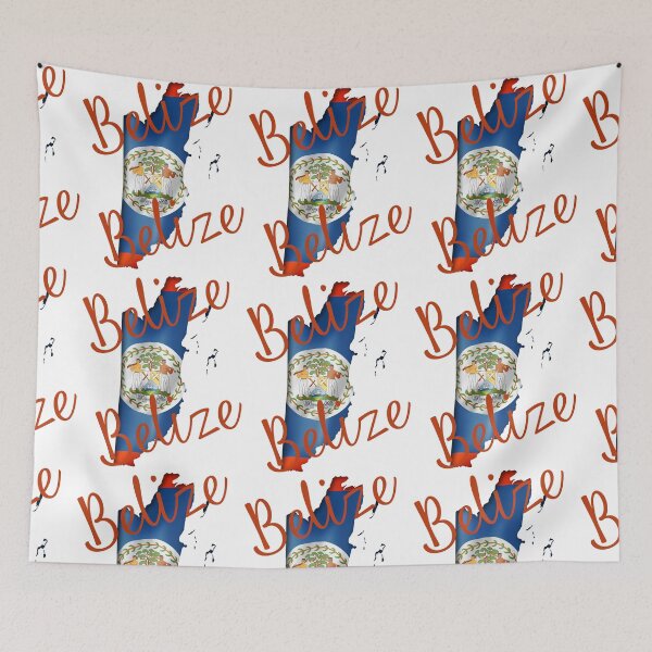 Item preview, Flags and Tradition Belize Design  designed and sold by Tienda-Vane.