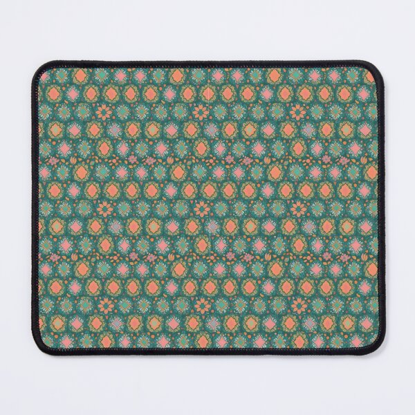 Item preview, Boho Floral Pattern in orange, pink and teal designed and sold by Levana-Jane.
