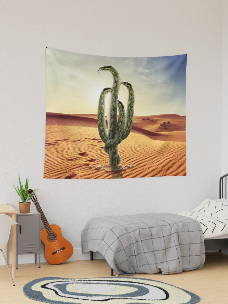 Desert cactus online tapestry