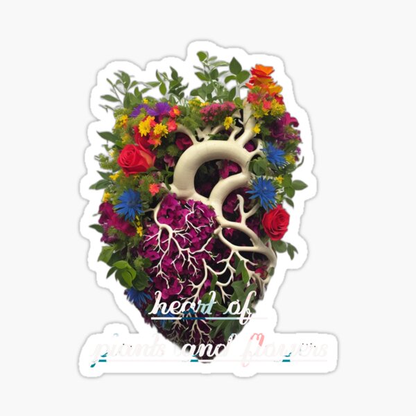 Item preview, Heart of plant and flower designed and sold by Abhijeet117.