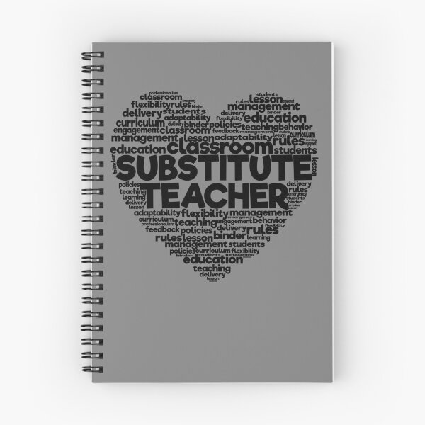Item preview, Substitute Teacher Word Cloud Back To School Sub Teacher Gear designed and sold by DynamicDesign.