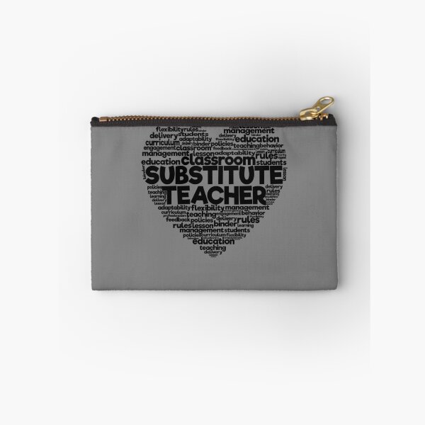 Item preview, Substitute Teacher Word Cloud Back To School Sub Teacher Gear designed and sold by DynamicDesign.