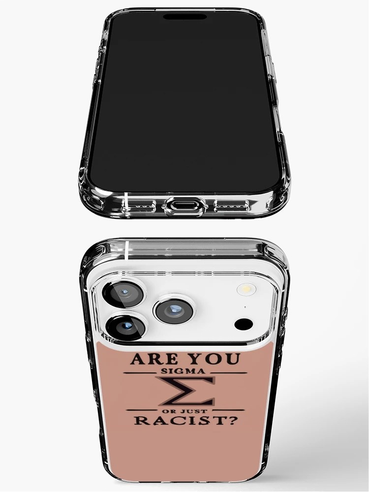 Thumbnail 3 of 5, iPhone Case, Wanted Sigma or Racist? designed and sold by RayFallon.