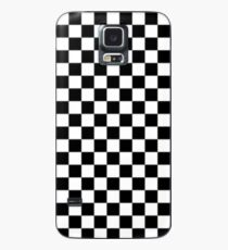 Black and white checkered phone case Case/Skin for Samsung Galaxy